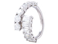 Diamond Band - 18 KT White Gold
