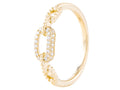 Diamond Ring - 14 KT Yellow Gold