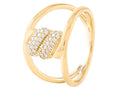 Diamond Ring - 14 KT Yellow Gold