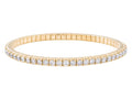 Diamond Bangle - 14 KT Yellow Gold
