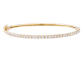 Diamond Bangle - 14 KT Yellow Gold