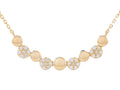 Diamond Necklace - 14 KT Yellow Gold