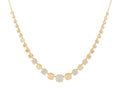 Diamond Necklace - 14 KT Yellow Gold