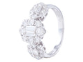 Diamond Ring - 18 KT White Gold