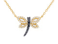 Diamond Necklace - 18 KT Yellow Gold