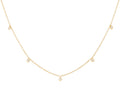Diamond Necklace - 18 KT Yellow Gold