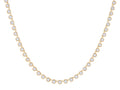 Diamond Necklace - 14 KT Yellow Gold