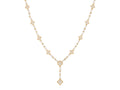 Diamond Necklace - 14 KT Yellow Gold