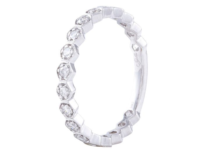 Diamond Ring - 14 KT White Gold