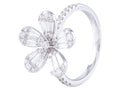 Diamond Ring - 14 KT White Gold