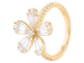 Diamond Ring - 14 KT Yellow Gold