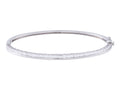 Diamond Bangle - 14 KT White Gold