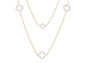Diamond Necklace - 14 KT Yellow Gold