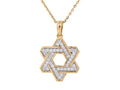 Diamond Necklace - 14 KT Yellow Gold