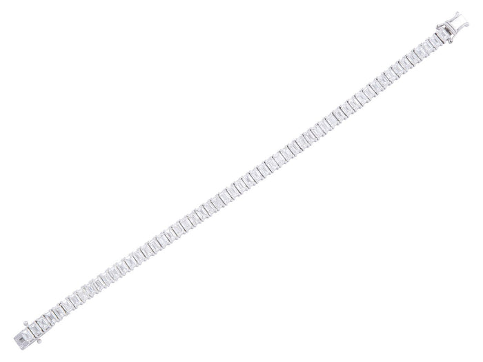 Diamond Bracelet - 14 KT White Gold