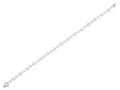 Diamond Bracelet - 14 KT White Gold