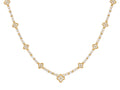 Diamond Necklace - 14 KT Yellow Gold