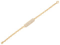 Diamond Bracelet - 14 KT Yellow Gold