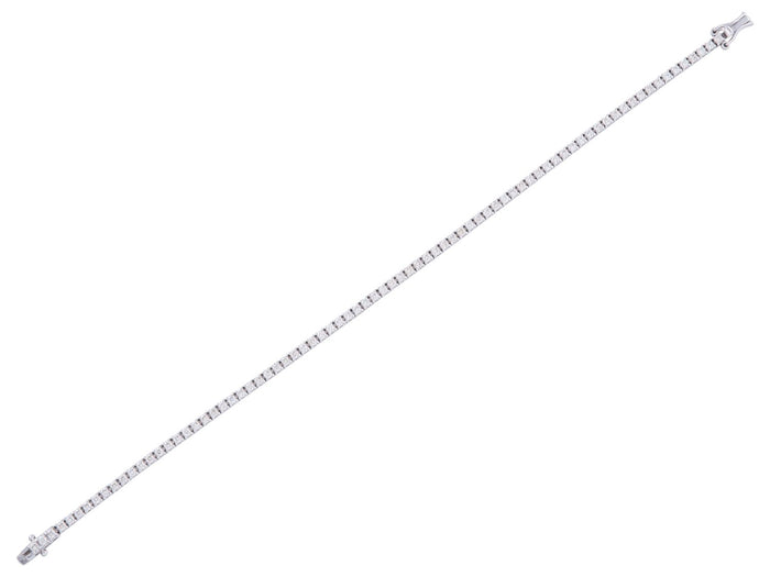 Diamond Bracelet - 14 KT White Gold