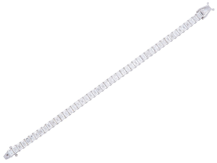 Diamond Bracelet - 14 KT White Gold