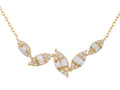Diamond Necklace - 14 KT Yellow Gold