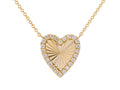 Diamond Necklace - 14 KT Yellow Gold