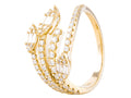 Diamond Ring - 14 KT Yellow Gold