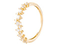 Diamond Ring - 14 KT Yellow Gold