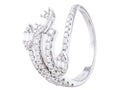 Diamond Ring - 14 KT White Gold