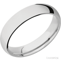 5 mm wide Domed Cobalt Chrome band.