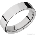 6 mm wide Flat Cobalt Chrome band.