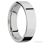 6 mm wide Flat Cobalt Chrome band.