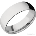 7 mm wide Domed Cobalt Chrome band.