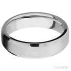 6 mm wide Beveled Platinum band.