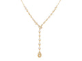 Diamond Necklace - 14 KT Yellow Gold