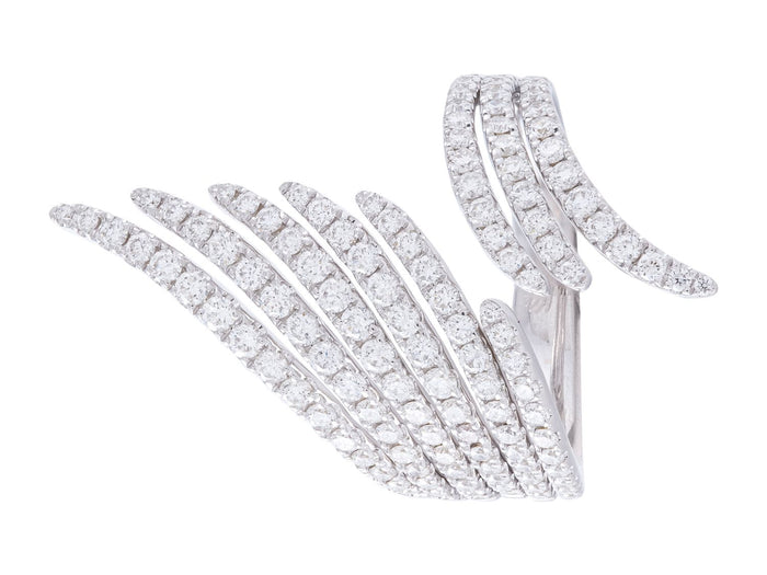 Diamond Ring - 14 KT White Gold
