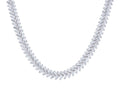 Diamond Necklace - 14 KT White Gold