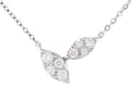 Diamond Necklace - 14 KT White Gold