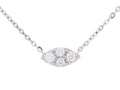 Diamond Necklace - 14 KT White Gold