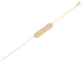 Diamond Bracelet - 14 KT Yellow Gold
