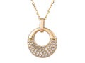 Diamond Necklace - 14 KT Yellow Gold