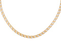 Diamond Necklace - 14 KT Yellow Gold