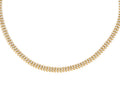 Diamond Necklace - 14 KT Yellow Gold