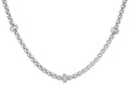 Diamond Necklace - 14 KT White Gold