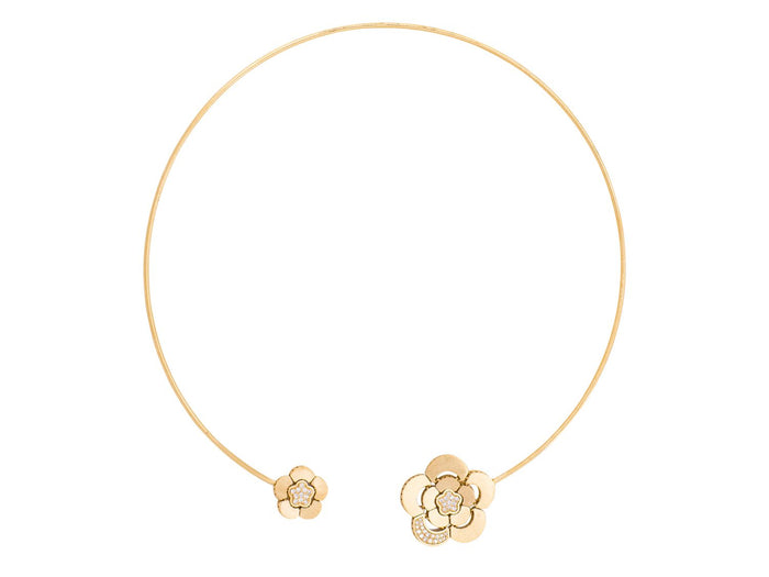 Diamond Necklace - 14 KT Yellow Gold