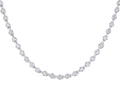 Diamond Necklace - 14 KT White Gold