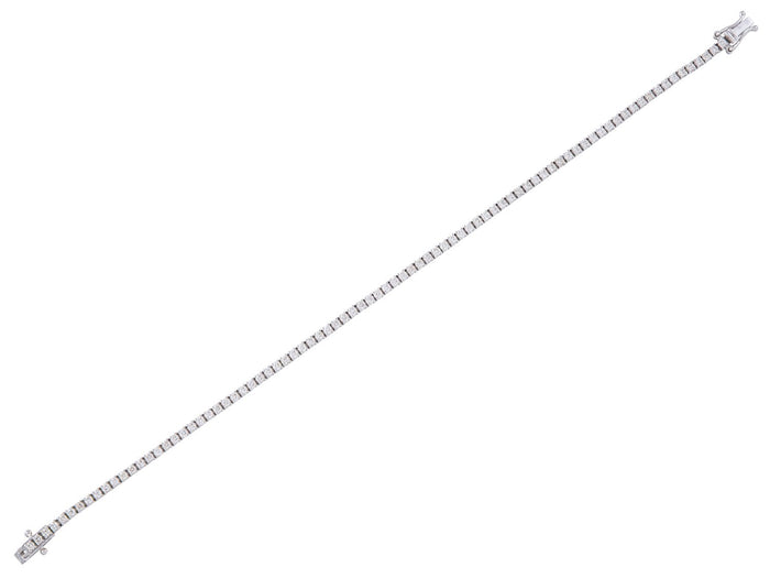 Diamond Bracelet - 14 KT White Gold