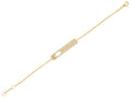 Diamond Bracelet - 14 KT Yellow Gold