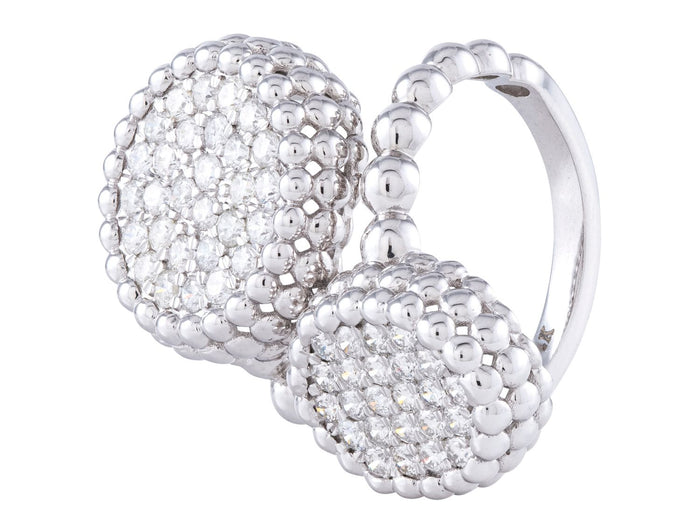 Diamond Ring - 14 KT White Gold