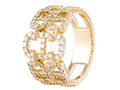 Diamond Ring - 14 KT Yellow Gold